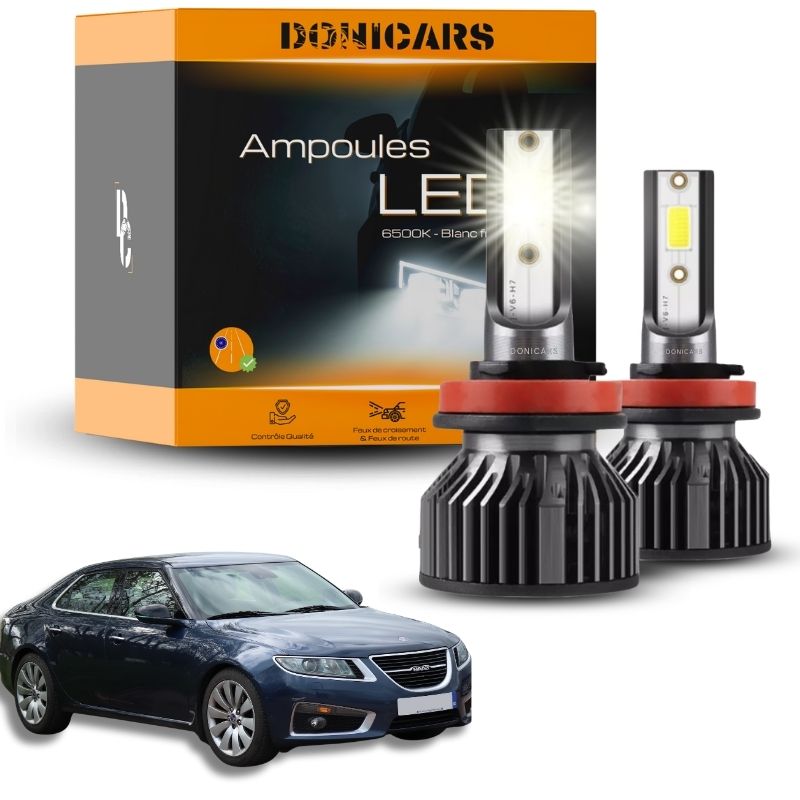 Pack Ampoules LED H7 Saab 9-5 I (1997 à 2010)  - Kit LED Donicars