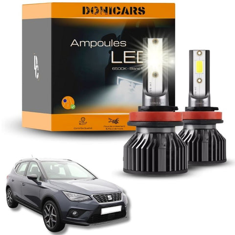 Pack Ampoules LED H7 Seat Arona (2017 à 2023)  - Kit LED Donicars