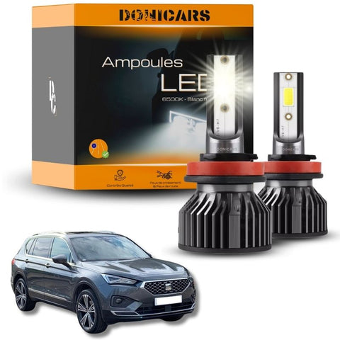 Pack Ampoules LED H7 Seat Tarraco (2018 à 2023)   - Kit LED Donicars