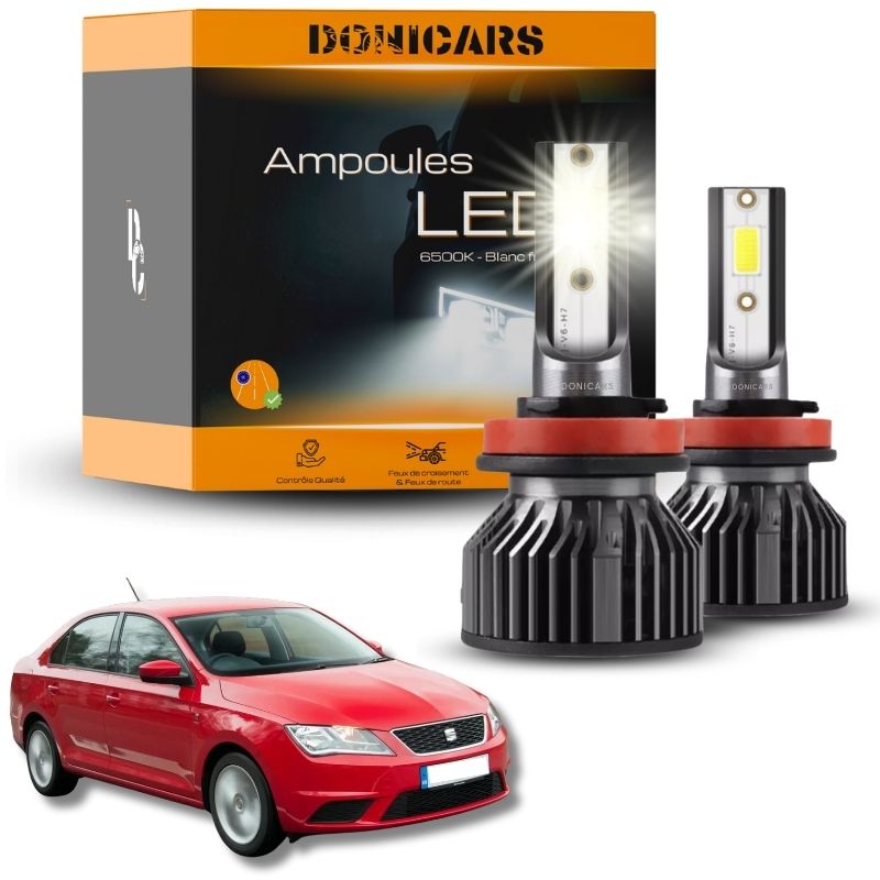 Pack Ampoules LED H7 Seat Toledo 4 (2012 - 2018)  - Kit LED Donicars