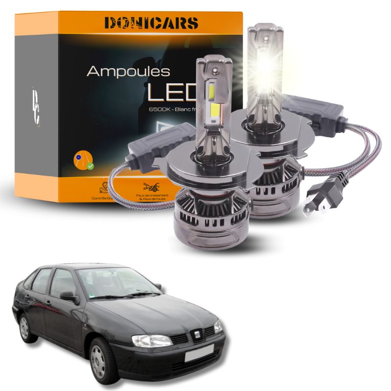 Pack Ampoules LED H4 140W Canbus - Seat Cordoba 6K2 (1999 à 2001) Donicars