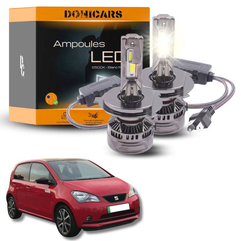 Pack Ampoules LED H4 140W Canbus - Seat Mii (2012 à 2021) Donicars