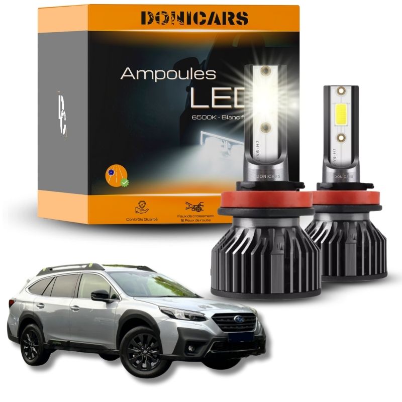 Pack Ampoules LED H11 Subaru Outback VI (2019 - 2023)  - Kit LED Donicars