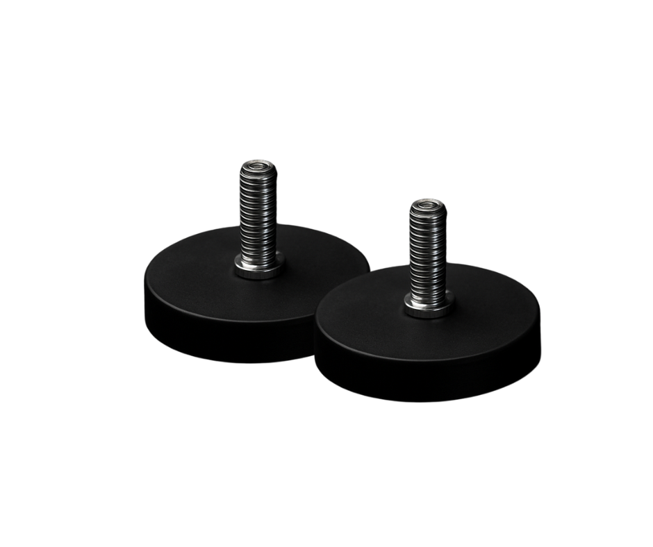 Support Magnétique Pour Barre LED De Voiture - Fixation Sans Perçage, Acier Inox - Compatible SUV, Camion, 4x4 - 2