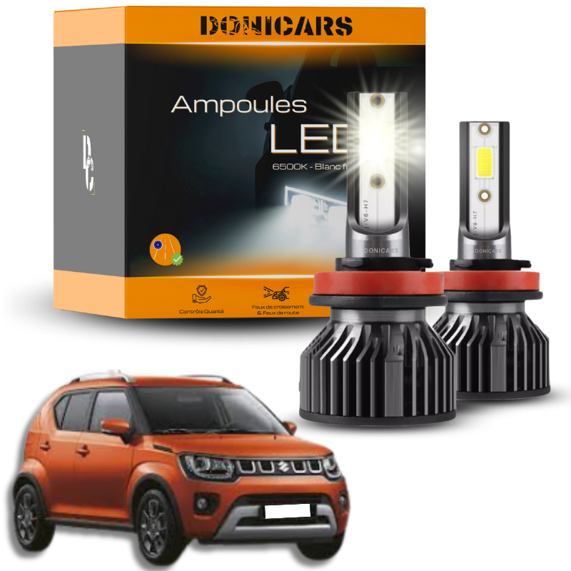 Pack Ampoules LED H4 Suzuki Ignis II (2016 à 2023)  - Kit LED Donicars