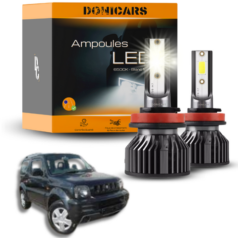 Pack Ampoules LED H4 Suzuki Jimny (1998 à 2019)  - Kit LED Donicars
