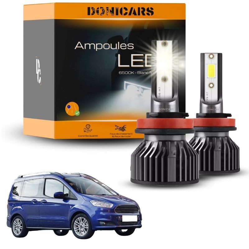 Pack Ampoules LED H7 Ford Tourneo Connect (2013 à 2023) - Kit LED Donicars