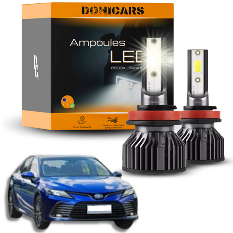 Pack Ampoules LED H11 Toyota Camry XV70 (2018 à 2023)  - Kit LED Donicars