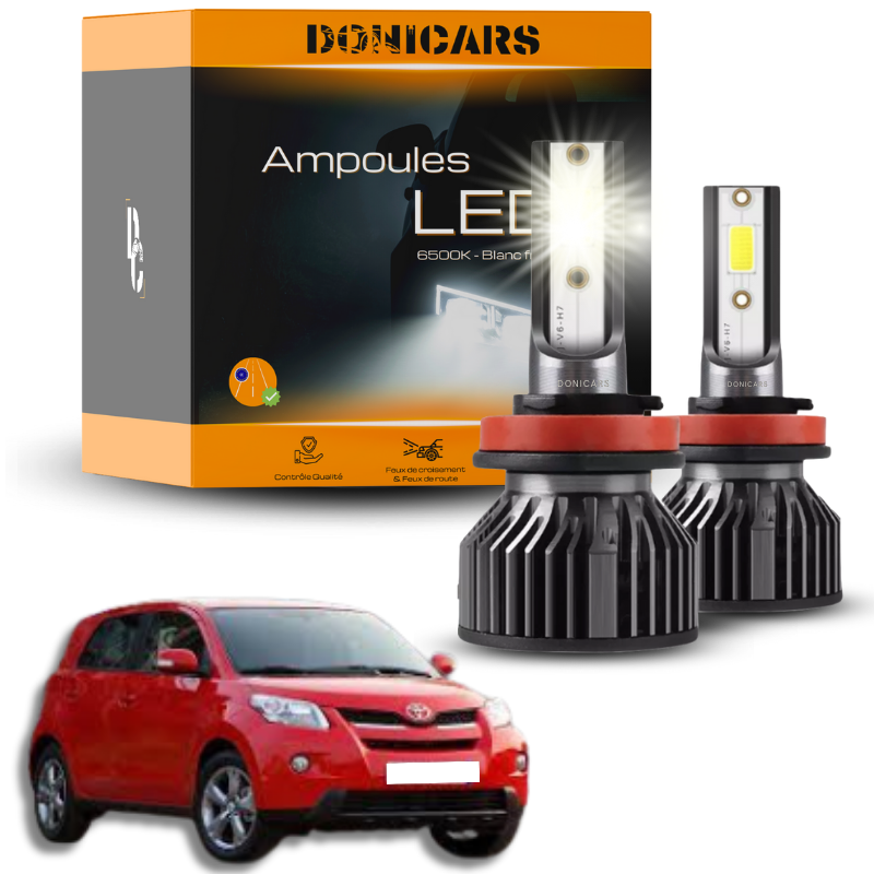 Pack Ampoules LED H4 Toyota Urban Cruiser (2009 à 2014)  - Kit LED Donicars