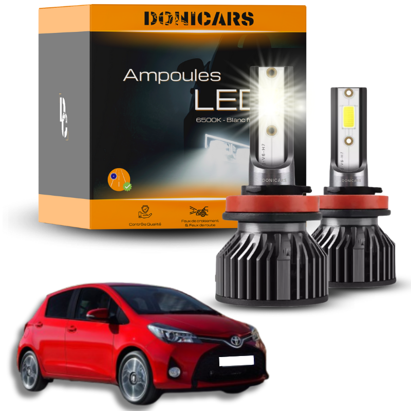 Pack Ampoules LED H4 Toyota Yaris 4 (2020 à 2023)  - Kit LED Donicars