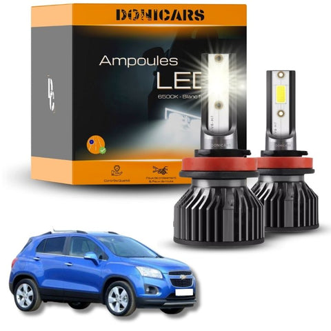 Pack Ampoules LED H7 Chevrolet Trax (2013 à 2021) - Kit LED Donicars