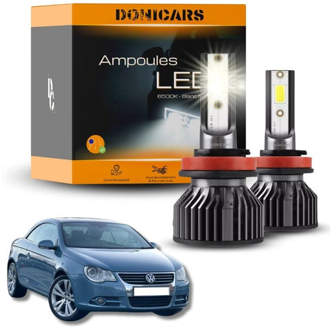 Pack Ampoules LED H7 Volkswagen EOS 1F (2006 - 2011)  - Kit LED