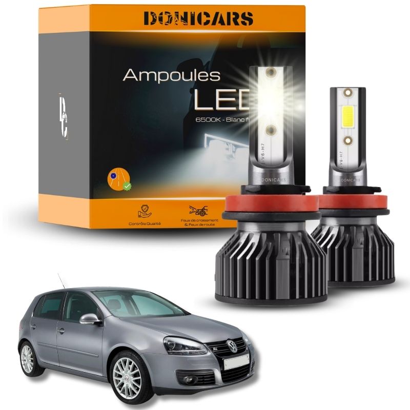 Pack Ampoules LED H7 Volkswagen Golf 5 (2003 - 2009)  - Kit LED