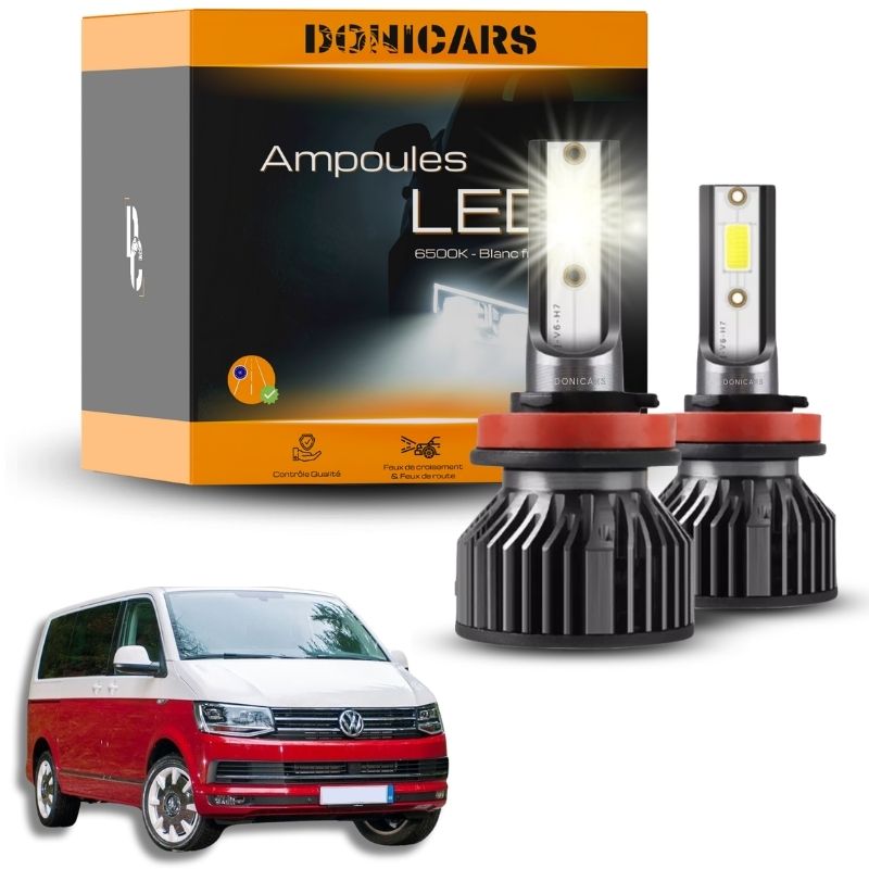 Pack Ampoules LED H4 Volkswagen Multivan / Transporter T6 (2015 à 2023)  - Kit LED Donicars