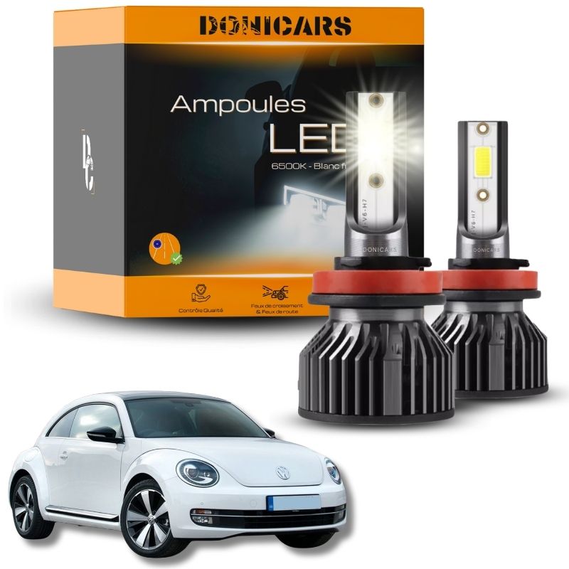 Pack Ampoules LED H7 Volkswagen New Beetle 2 (2012 - 2019)  - Kit LED