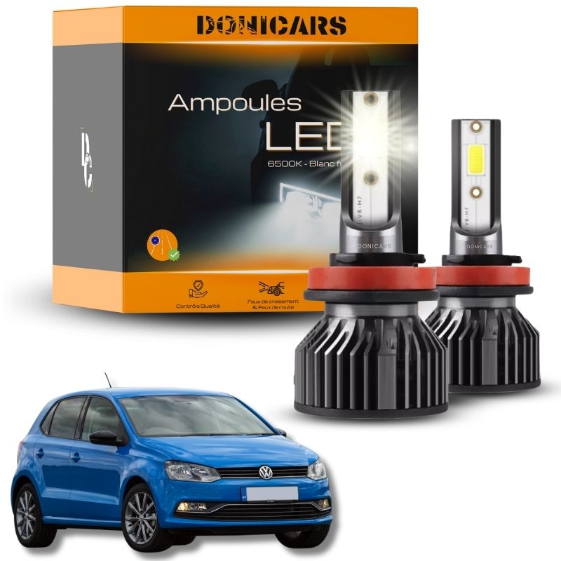 Pack Ampoules LED H7 Volkswagen Polo 5 (6R / 6C1) (2009 - 2017)  - Kit LED