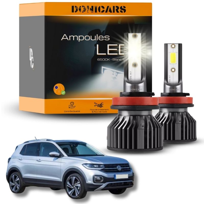 Pack Ampoules LED H7 Volkswagen T-Cross (2019 - 2023)  - Kit LED