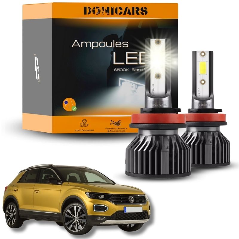Pack Ampoules LED H7 Volkswagen T-Roc (2017 - 2023)  - Kit LED