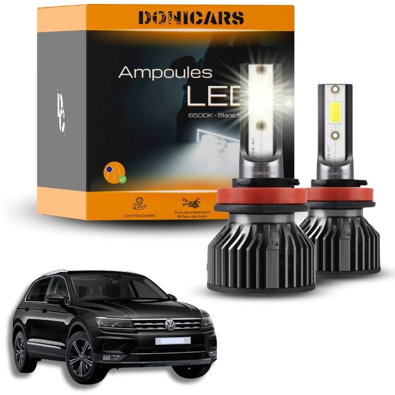 Pack Ampoules LED H7 Volkswagen Tiguan 2 (2016 - 2023)  - Kit LED