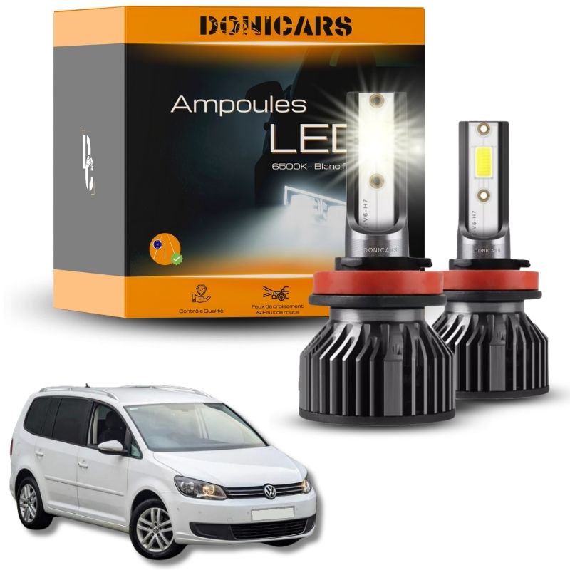 Pack Ampoules LED HB4 Anti Brouillard Volkswagen Touran V3 (2010 - 2015)  - Kit LED HB4 Donicars