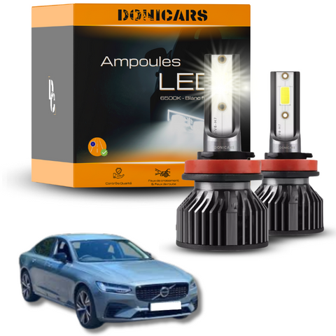 Pack Ampoules LED H7 Volvo S90 II (2016 à 2021)  - Kit LED Donicars