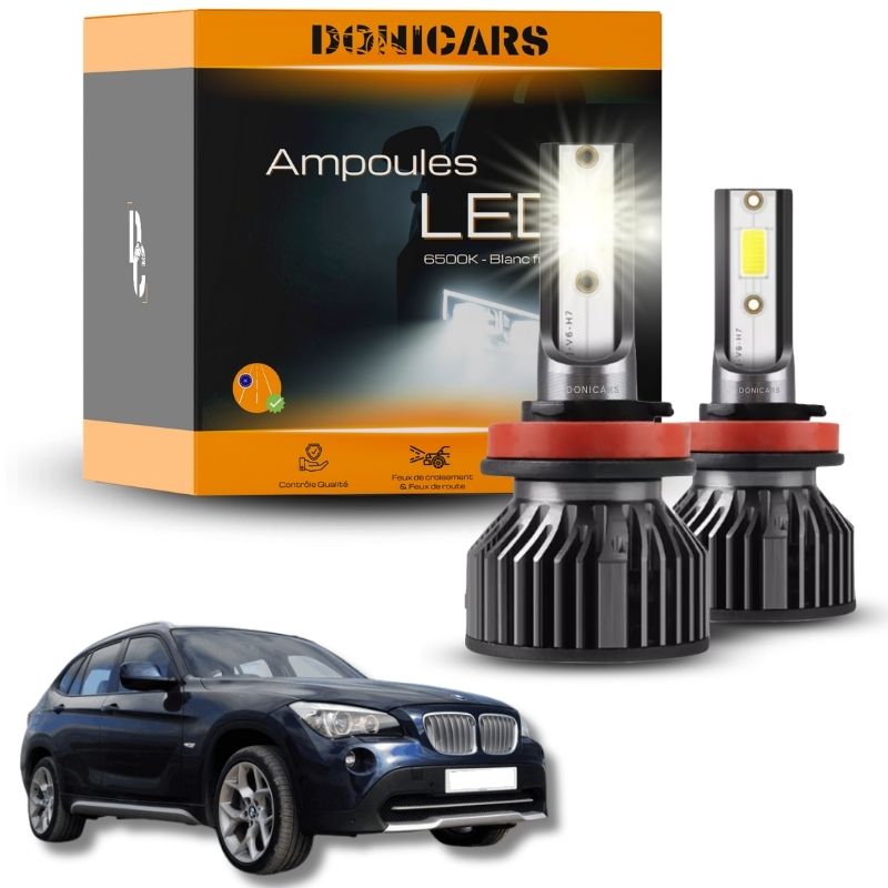 Pack Ampoules LED H7 BMW X1 (E84) (2009 - 2015) - Kit LED Donicars