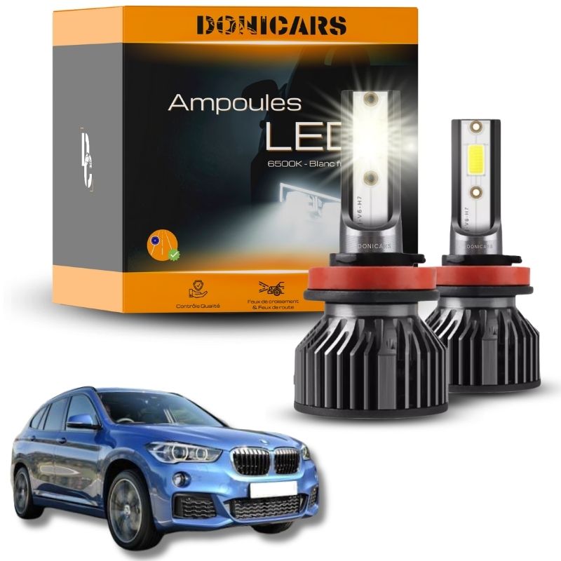 Pack Ampoules LED H7 BMW X1 (F48) (2015 - 2022) - Kit LED Donicars