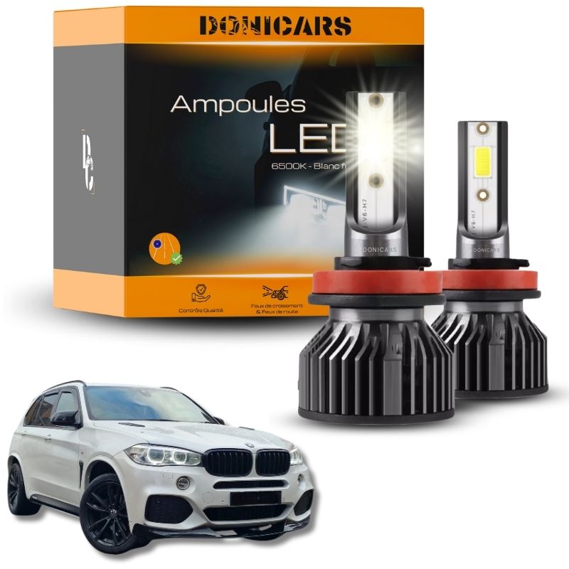 Pack Ampoules LED H7 BMW X5 (F15,F85) (2013 - 2018) - Kit LED Donicars