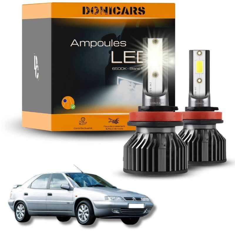 Pack Ampoules LED H1 Citroën Xantia (1993 à 2002) - Kit LED Donicars