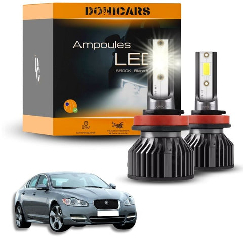 Pack Ampoules LED H7 Jaguar XF (2008 à 2015) - Kit LED Donicars
