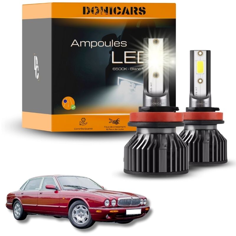 Pack Ampoules LED H7 Jaguar XJ 308 (1998 à 2003) - Kit LED Donicars