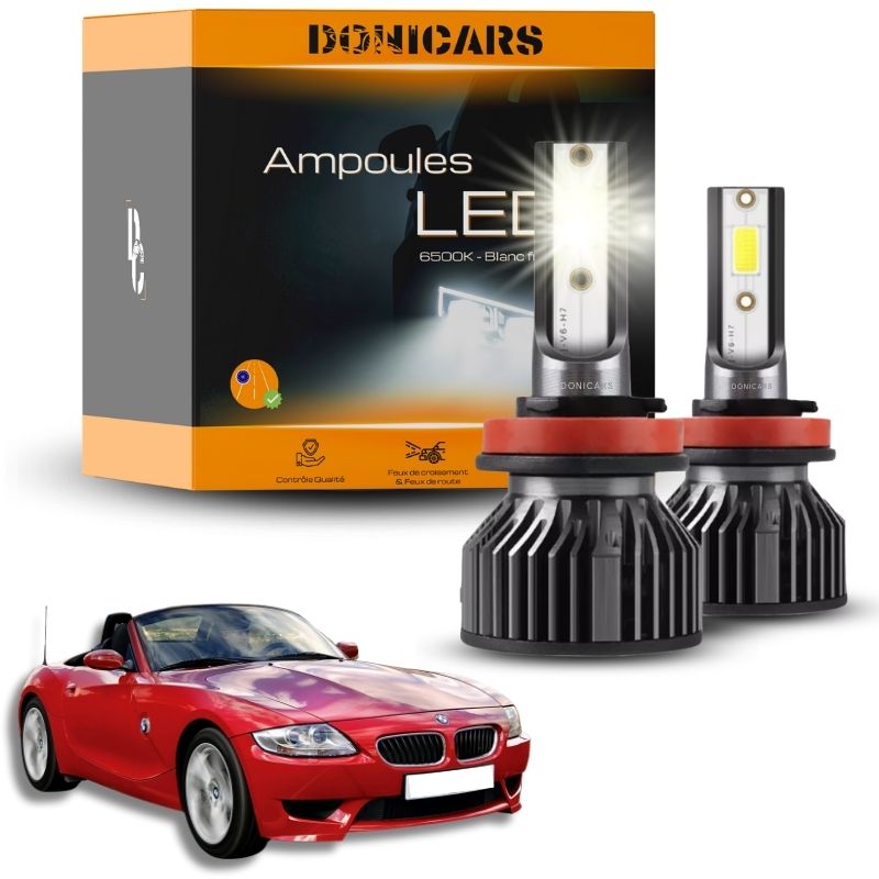 Pack Ampoules LED H7 BMW Z4 (E85 E86) (2003 - 2009)  - Kit LED Donicars