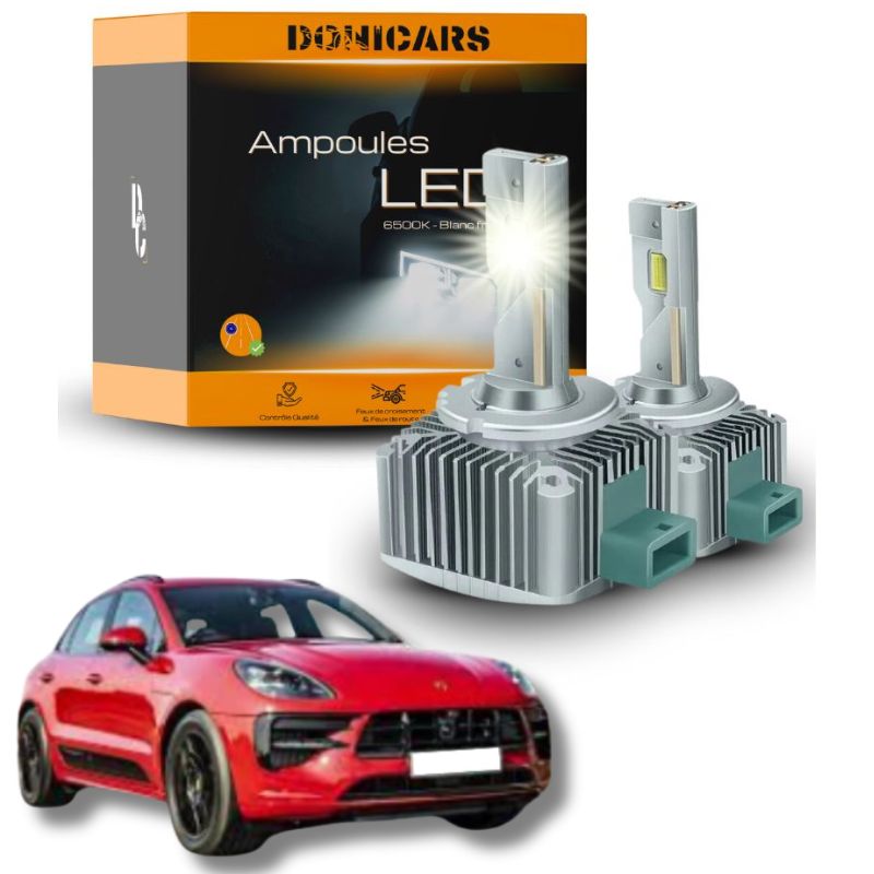 Pack Ampoules Xenon LED D3S D3R 90W Porsche Macan (2014 à 2023) Donicars