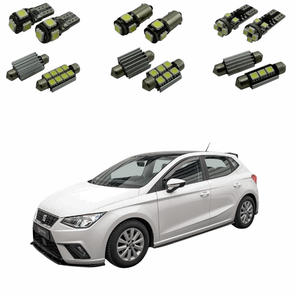 Seat Ibiza 5 (V) : Éclairage LED plaque d'immatriculation module anti- –  Donicars