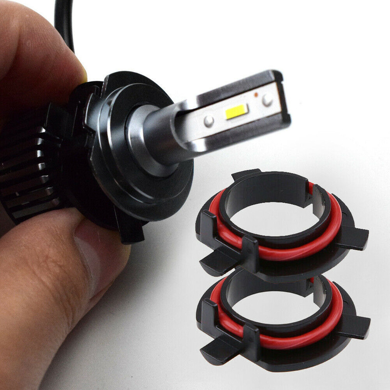 HUIQIAODS Adaptateur Base Ampoule LED H7 - Support Douille Clip Retainer Pour Ford Kuga, VW Passat Et Plus