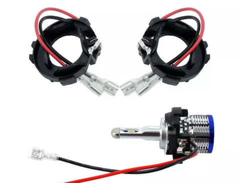 Adaptateurs H7 Phares LED Avants Supports Volkswagen Golf 7 MKVII x2 (2012-2017) Donicars