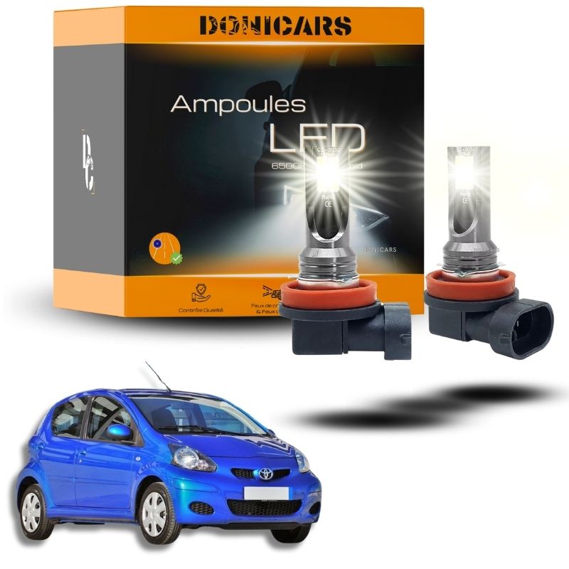 Pack Ampoules LED H16 Toyota Aygo X (2021 à 2023) - Anti-brouillard Donicars