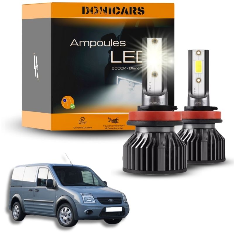 Pack Ampoules LED H4 Ford Transit Connect (2002 à 2013) - Kit LED Donicars