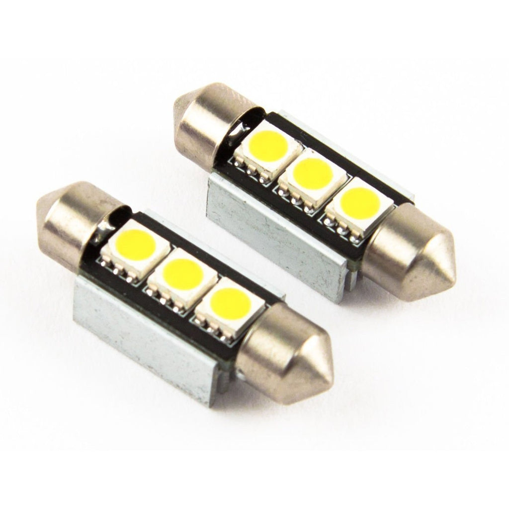 10pcs LED de rechange 36mm C5W 3SMD - Donicars