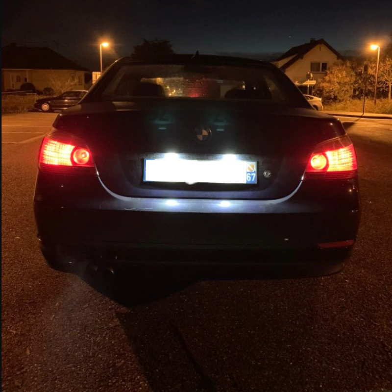Modules anti erreur Éclairage LED plaque d'immatriculation BMW Série 5 Donicars