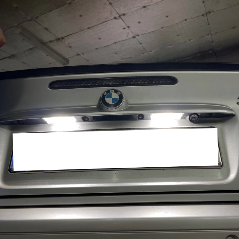 Modules anti erreur éclairage LED plaque d'immatriculation BMW Série 3 Donicars