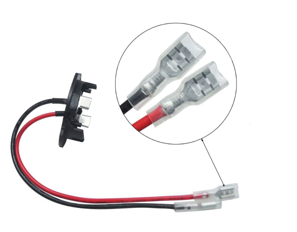 x2 Adaptateurs Ampoules LED H7 Supports Phares Avants Volkswagen VW Touran I (2003-2007) Donicars