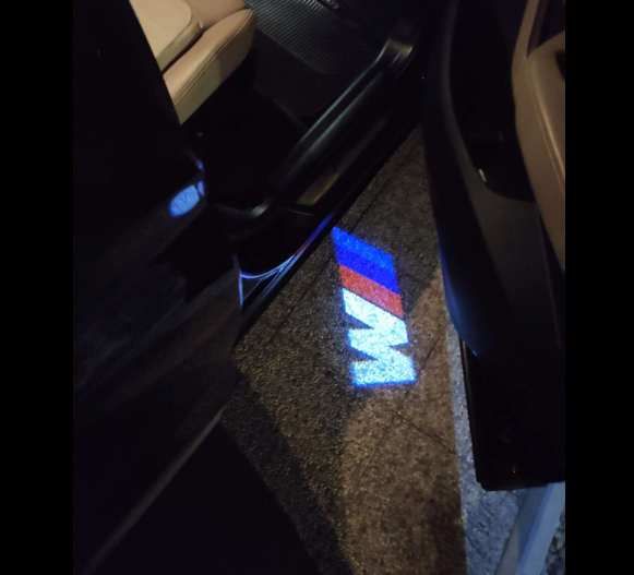Lumière projecteur LED portières Logo portes BMW – Donicars