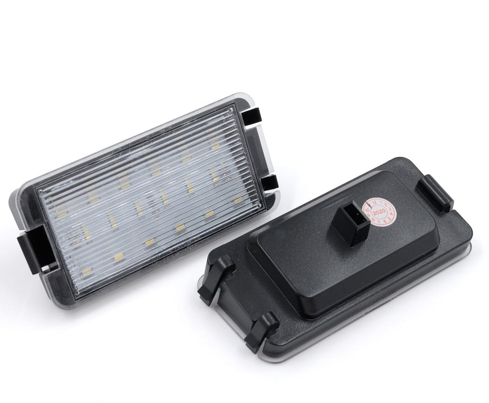 Seat Ibiza 6L : Éclairage LED plaque d'immatriculation module anti-erreur Donicars