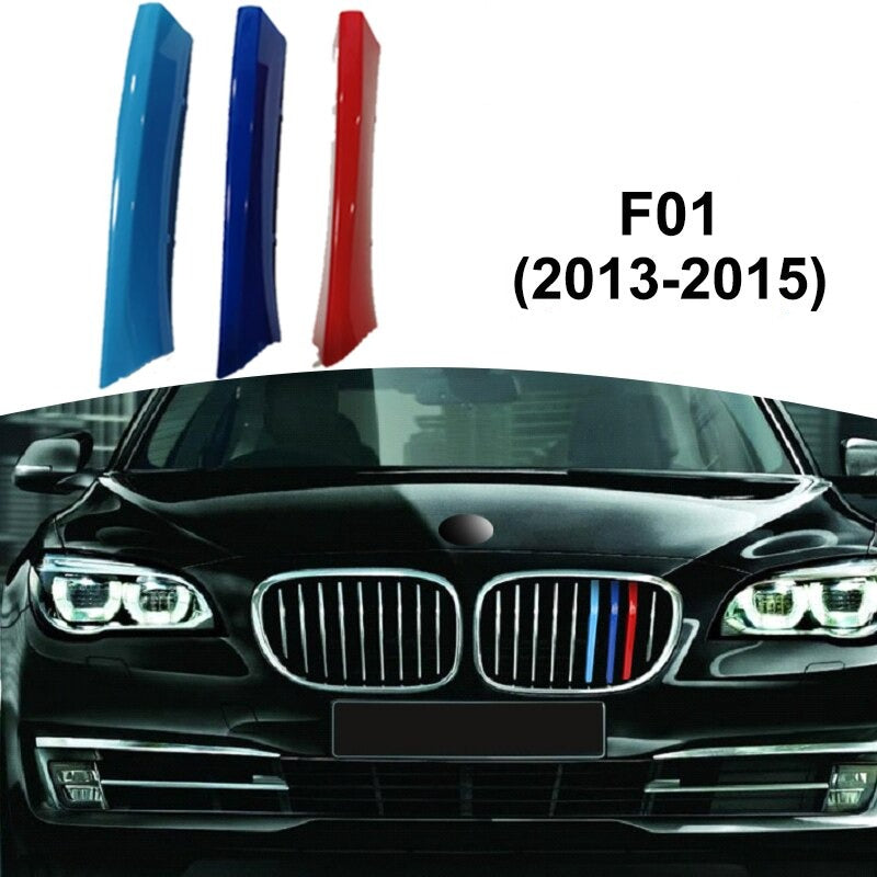 Garniture de calandre BMW Série 7 F01 F02 G11 G12 E65 E66 avant sport Grille M Bandes Performance Donicars
