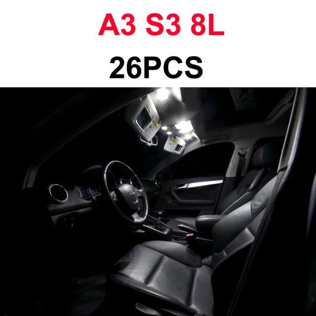 Kit LED Audi A3 S3 RS3 8L 8P 8V (1996-2020) - Donicars