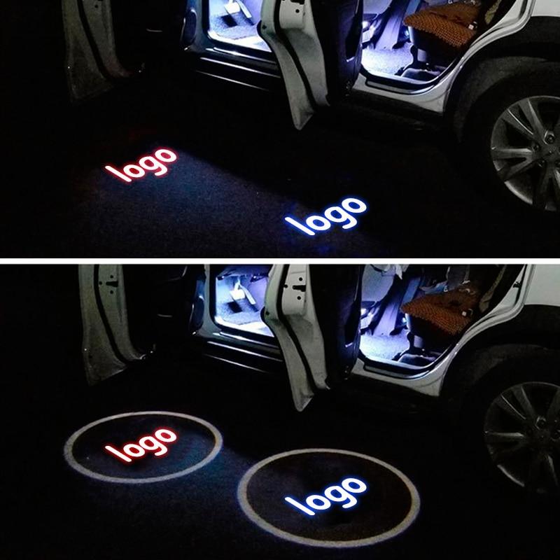 Projecteur de logo pour portières à coller BMW MINI COOPER MERCEDES PEUGEOT TOYOTA Donicars