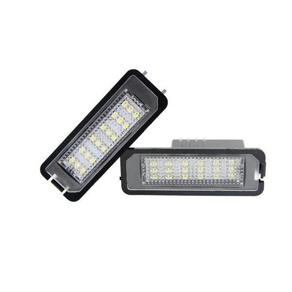 Pour CLIO 4 Ampoules LED Eclairage plaque d'immatriculation Anti erreur