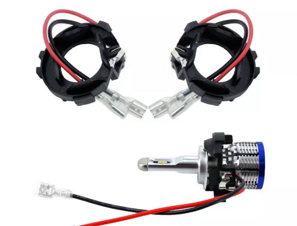 x2 Adaptateurs H7 Phares LED Avants Supports Volkswagen VW Polo 6R (2009-2014) Donicars