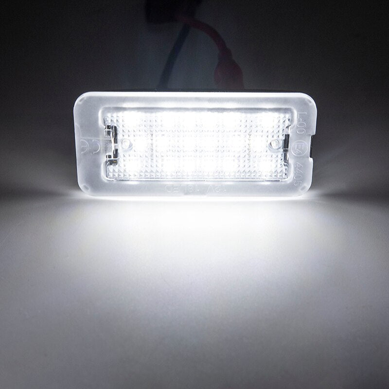 Abarth : Éclairage LED plaque d'immatriculation module anti-erreur Donicars